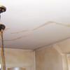 Drywall cracks in Rutland that were poorly patched and repaired.