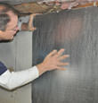 installation steps for crawl space insulation in a crawl space in South Woodstock