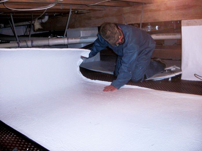 Crawl Space Insulation With Terrablock In Keene Burlington