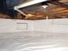 Crawl space moisture barriers installed in Burlington, Concord, Keene