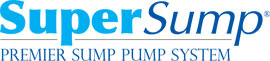 Logo for our SuperSump® Pump System, available in Colchester and other parts of Vermont and New Hampshire
