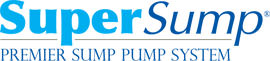 Logo for our SuperSump® Pump System, available in Colchester and other parts of Vermont and New Hampshire