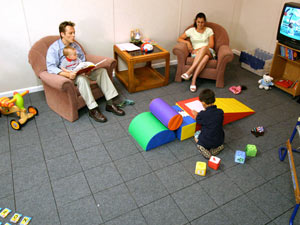 Waterproof basement flooring installed in a family room in South Burlington, Vermont and New Hampshire