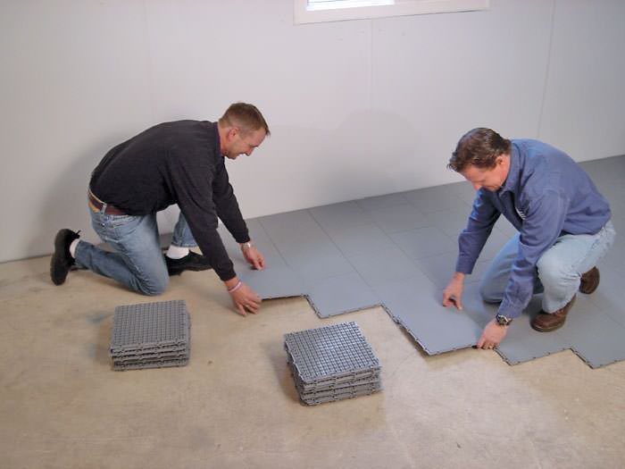 Bat Sub Floor Matting Options In Burlington Keene Colchester Top Contractors Installing Bat Subfloor Tileatting On A Concrete Floor In South Burlington