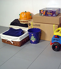 Basement sub flooring installed in South Burlington, Vermont, New York and New Hampshire