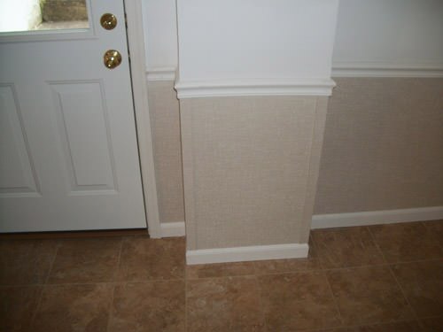 a bright white washable basement wall covering that does not adhere to the walls and resists mold & rot for Suncook homeowners